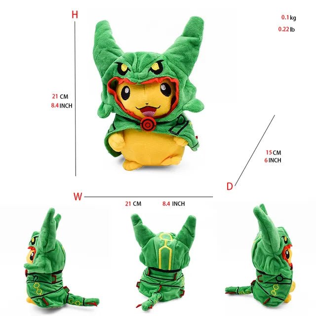 24 Pcs Pokemon Pikachu Cosplay Toys Charizard Snorlax Garchomp Tyranitar Hydreigon Anime Stuffed Plush Cartoon Peluche Dolls - Bigem's Otaku Boutique1234375_DHPEMOT24 Pcs Pokemon Pikachu Cosplay Toys Charizard Snorlax Garchomp Tyranitar Hydreigon Anime Stuffed Plush Cartoon Peluche DollsBigem's Otaku Boutique Bigem's Otaku Boutique24 Pcs Pokemon Pikachu Cosplay Toys Charizard Snorlax Garchomp Tyranitar Hydreigon Anime Stuffed Plush Cartoon Peluche Dolls1234375_DHPEMOTPikachu Rayquaza 3