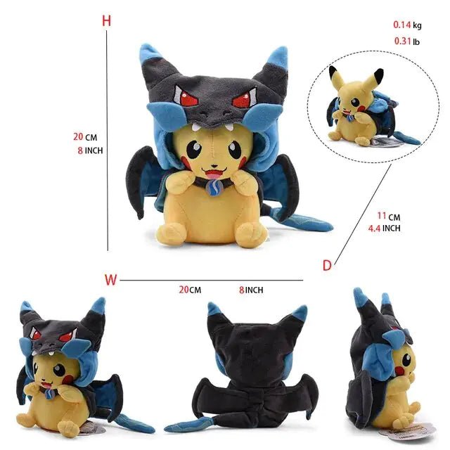 24 Pcs Pokemon Pikachu Cosplay Toys Charizard Snorlax Garchomp Tyranitar Hydreigon Anime Stuffed Plush Cartoon Peluche Dolls - Bigem's Otaku Boutique1234375_MIVRELS24 Pcs Pokemon Pikachu Cosplay Toys Charizard Snorlax Garchomp Tyranitar Hydreigon Anime Stuffed Plush Cartoon Peluche DollsBigem's Otaku Boutique Bigem's Otaku Boutique24 Pcs Pokemon Pikachu Cosplay Toys Charizard Snorlax Garchomp Tyranitar Hydreigon Anime Stuffed Plush Cartoon Peluche Dolls1234375_MIVRELSPikachu Charizard 4