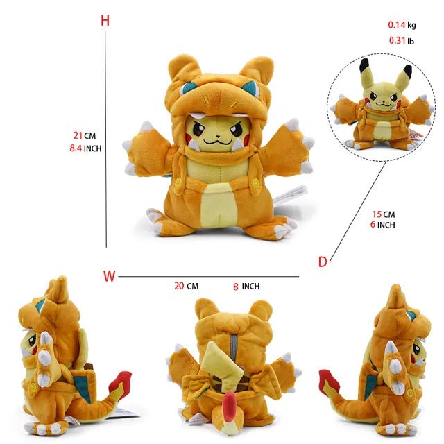 24 Pcs Pokemon Pikachu Cosplay Toys Charizard Snorlax Garchomp Tyranitar Hydreigon Anime Stuffed Plush Cartoon Peluche Dolls - Bigem's Otaku Boutique1234375_X89DMJL24 Pcs Pokemon Pikachu Cosplay Toys Charizard Snorlax Garchomp Tyranitar Hydreigon Anime Stuffed Plush Cartoon Peluche DollsBigem's Otaku Boutique Bigem's Otaku Boutique24 Pcs Pokemon Pikachu Cosplay Toys Charizard Snorlax Garchomp Tyranitar Hydreigon Anime Stuffed Plush Cartoon Peluche Dolls1234375_X89DMJLPikachu Charizard 5