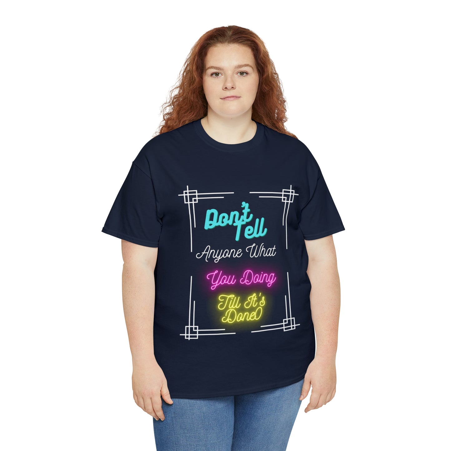 Don't Tell Unisex Heavy Cotton Tee - Bigem's Otaku BoutiqueT-Shirt60667609247256200157Don't Tell Unisex Heavy Cotton TeeT-ShirtPrintifyBigem's Otaku Boutique60667609247256200157NavySDTGMen's ClothingCrew neck