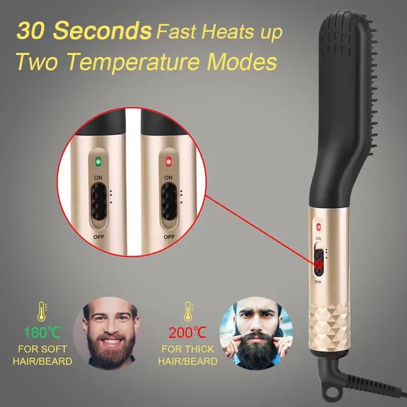 Beard Straightener - Bigem's Otaku Boutique1501877_5BCMWHYBeard StraightenerBigem's Otaku Boutique Bigem's Otaku BoutiqueBeard Straightener1501877_5BCMWHYGoldUSGroomingMen'sBeard
