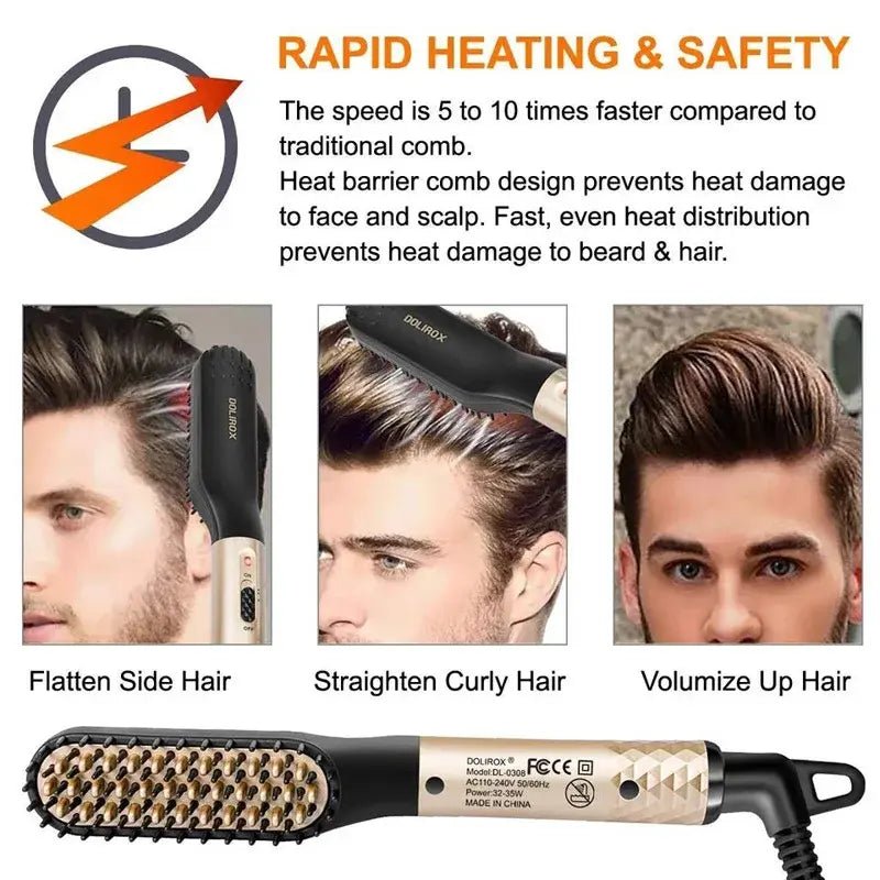Beard Straightener - Bigem's Otaku Boutique1501877_5BCMWHYBeard StraightenerBigem's Otaku Boutique Bigem's Otaku BoutiqueBeard Straightener1501877_5BCMWHYGoldUSGroomingMen'sBeard