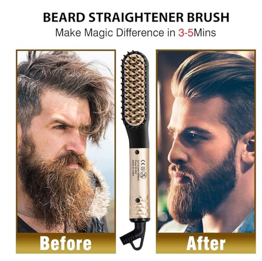 Beard Straightener - Bigem's Otaku BoutiqueMens1501877_5BCMWHYBeard StraightenerMensBigem's Otaku Boutique Bigem's Otaku BoutiqueBeard Straightener1501877_5BCMWHYGoldUSGroomingHairBeard