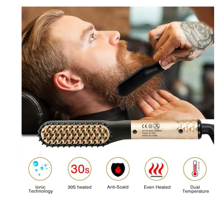 Beard Straightener - Bigem's Otaku BoutiqueMens1501877_5BCMWHYBeard StraightenerMensBigem's Otaku Boutique Bigem's Otaku BoutiqueBeard Straightener1501877_5BCMWHYGoldUSGroomingHairBeard