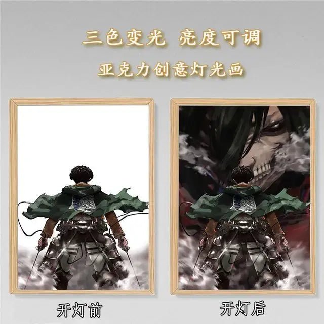 Cartoon Anime Attack On Titan Bedside Picture Frame Lamp - Bigem's Otaku Boutique1490266_NZ7NAH1Cartoon Anime Attack On Titan Bedside Picture Frame LampBigem's Otaku Boutique Bigem's Otaku BoutiqueCartoon Anime Attack On Titan Bedside Picture Frame Lamp1490266_NZ7NAH1Attack On Titan DLarge Plugged InLampNight LightBedside Frame