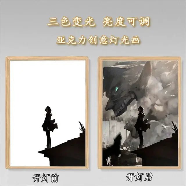 Cartoon Anime Attack On Titan Bedside Picture Frame Lamp - Bigem's Otaku Boutique1490266_R0WTJQCCartoon Anime Attack On Titan Bedside Picture Frame LampBigem's Otaku Boutique Bigem's Otaku BoutiqueCartoon Anime Attack On Titan Bedside Picture Frame Lamp1490266_R0WTJQCAttack On Titan FTrumpet Voice ControlLampNight LightBedside Frame