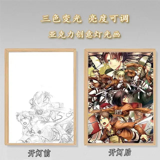 Cartoon Anime Attack On Titan Bedside Picture Frame Lamp - Bigem's Otaku Boutique1490266_ZZLA8K5Cartoon Anime Attack On Titan Bedside Picture Frame LampBigem's Otaku Boutique Bigem's Otaku BoutiqueCartoon Anime Attack On Titan Bedside Picture Frame Lamp1490266_ZZLA8K5Attack On Titan CTrumpet Plugged InLampNight LightBedside Frame