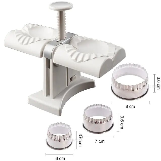 Double Head Press Dumplings Maker - Bigem's Otaku Boutique857431_0Q2CQDWDouble Head Press Dumplings MakerBigem's Otaku Boutique Bigem's Otaku BoutiqueDouble Head Press Dumplings Maker857431_0Q2CQDWWhite1PcDIYDumplingAutomatic