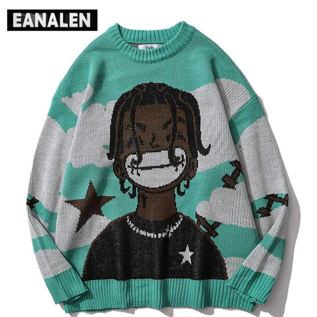 Harajuku vintage cartoon anime knitted sweater men winter oversized - Bigem's Otaku Boutique668418_DK43SHYHarajuku vintage cartoon anime knitted sweater men winter oversizedBigem's Otaku Boutique Bigem's Otaku BoutiqueHarajuku vintage cartoon anime knitted sweater men winter oversized668418_DK43SHYMintMedium