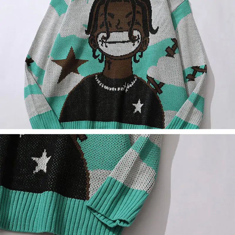 Harajuku vintage cartoon anime knitted sweater men winter oversized - Bigem's Otaku Boutique668418_X2TIWRSHarajuku vintage cartoon anime knitted sweater men winter oversizedBigem's Otaku Boutique Bigem's Otaku BoutiqueHarajuku vintage cartoon anime knitted sweater men winter oversized668418_X2TIWRSblackSmall