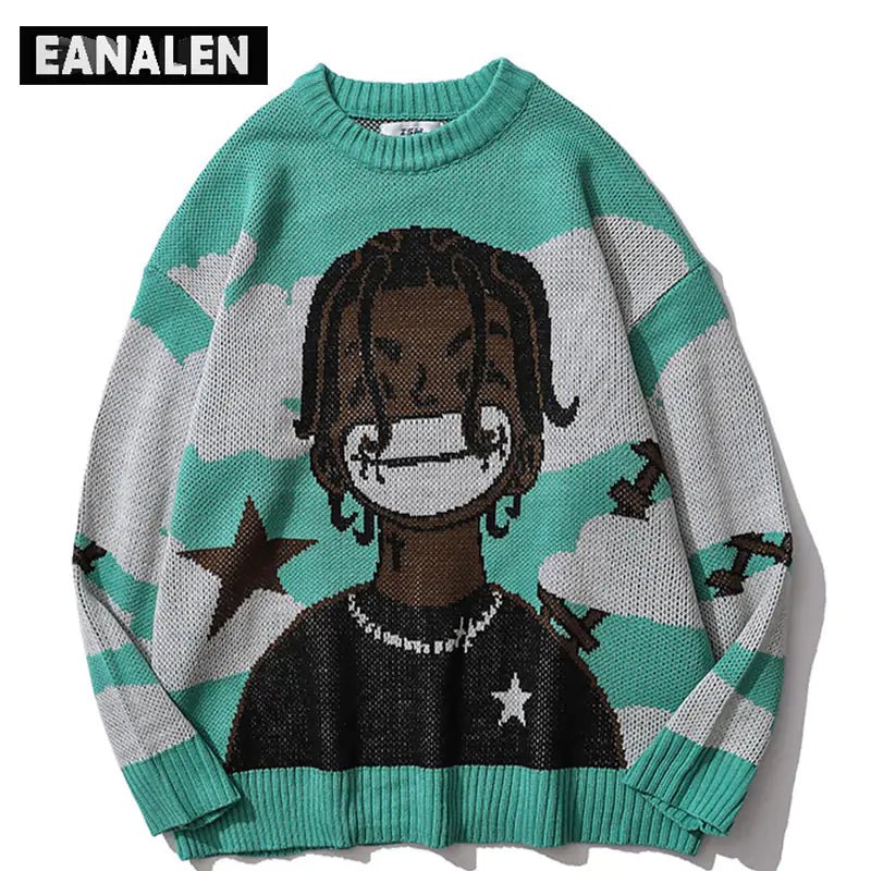Harajuku vintage cartoon anime knitted sweater men winter oversized - Bigem's Otaku Boutique668418_X2TIWRSHarajuku vintage cartoon anime knitted sweater men winter oversizedBigem's Otaku Boutique Bigem's Otaku BoutiqueHarajuku vintage cartoon anime knitted sweater men winter oversized668418_X2TIWRSblackSmall