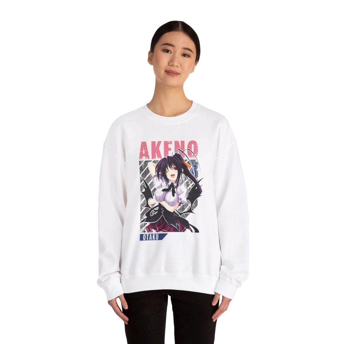 High School DXD Akano Otaku Unisex Heavy Blen Crewneck Sweatshirt - Bigem's Otaku BoutiqueSweatshirt28267394782054779060High School DXD Akano Otaku Unisex Heavy Blen Crewneck SweatshirtSweatshirtPrintifyBigem's Otaku BoutiqueHigh School DXD Akano Otaku Unisex Heavy Blen Crewneck Sweatshirt28267394782054779060WhiteSDTGHigh - school DxDCrew neck
