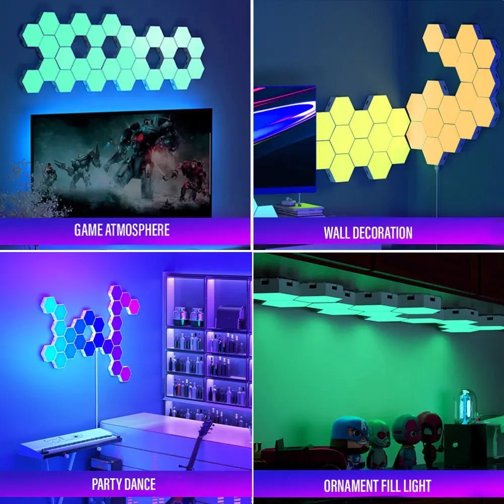 LuminoSync HexaGlow Lights - Bigem's Otaku BoutiqueDecoration1063801_YE4VYSRLuminoSync HexaGlow LightsDecorationBigem's Otaku Boutique Bigem's Otaku BoutiqueLuminoSync HexaGlow Lights1063801_YE4VYSR10PCSBluetooth