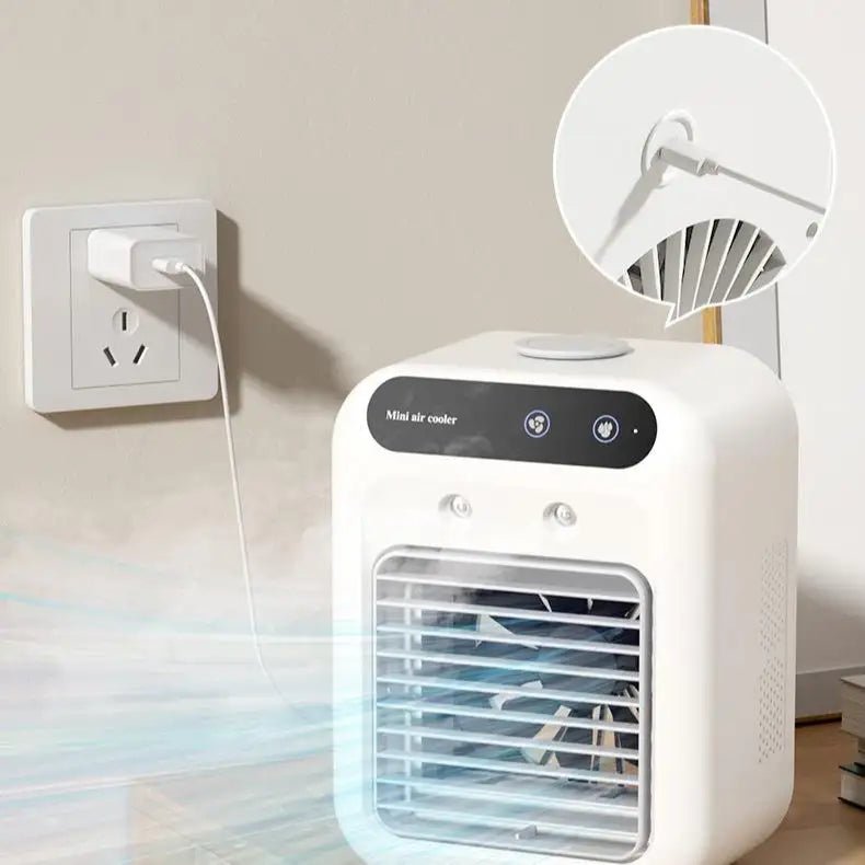 Portable Air Conditioner Cooler Fan - Bigem's Otaku BoutiqueCJYD177061601AZPortable Air Conditioner Cooler FanBigem's Otaku Boutique Bigem's Otaku BoutiquePortable Air Conditioner Cooler FanCJYD177061601AZIvory WhiteL7 Humidifying Air Cooler