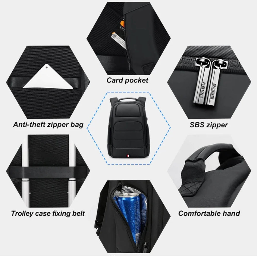 Waterproof USB Charging Backpack
