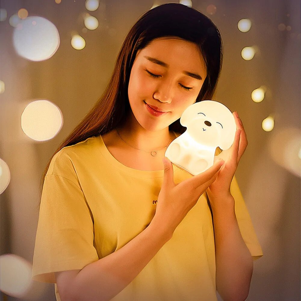 Touch Sensor LED Silicone Puppy Lamp Night - Bigem's Otaku Boutique19328_OMMOZUETouch Sensor LED Silicone Puppy Lamp NightBigem's Otaku Boutique Bigem's Otaku BoutiqueTouch Sensor LED Silicone Puppy Lamp Night19328_OMMOZUETouch Tap Version
