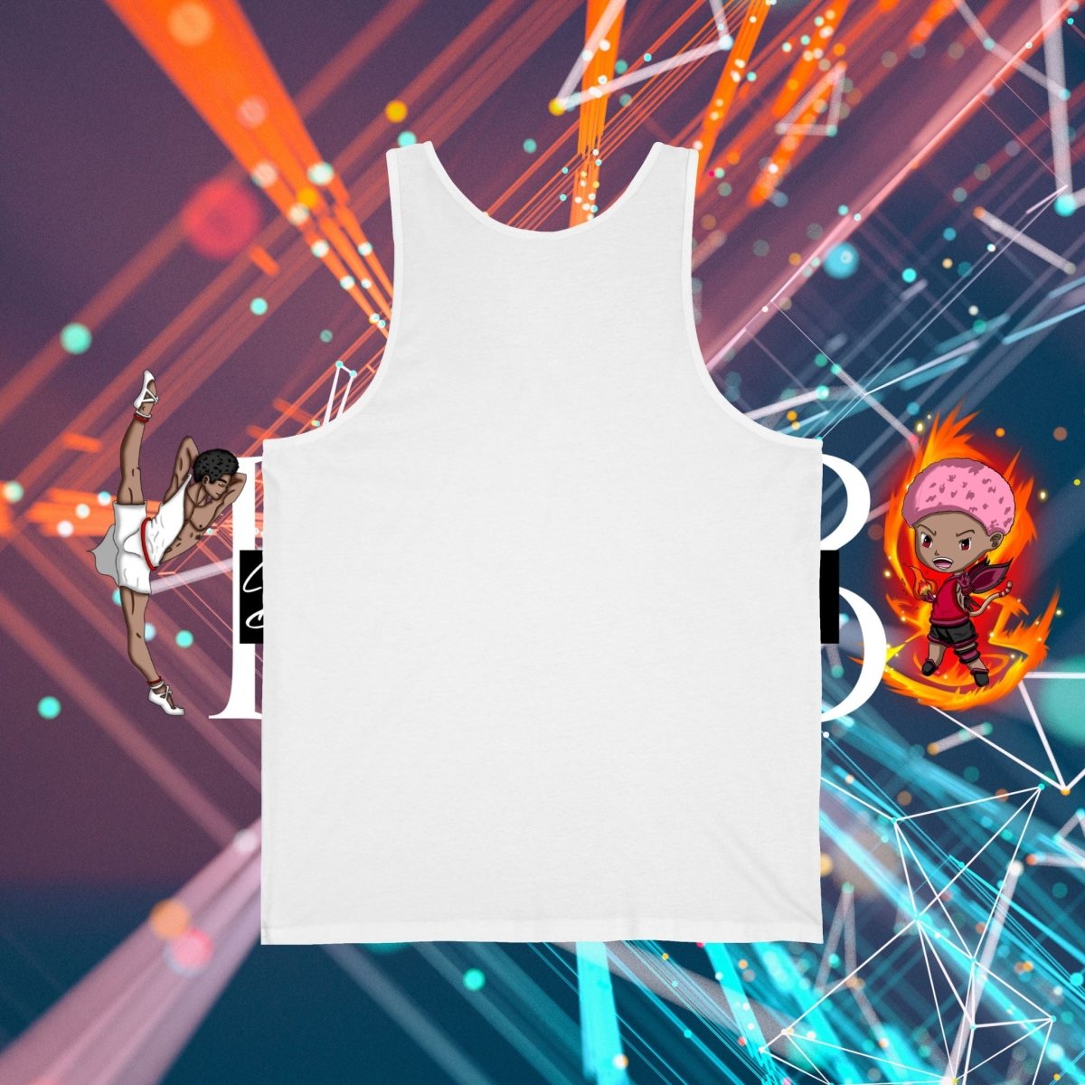 Unisex Jersey Tank - Bigem's Otaku BoutiqueTank Top31017299193114794722Unisex Jersey TankTank TopPrintifyBigem's Otaku BoutiqueUnisex Jersey Tank31017299193114794722XSWhiteDTGMen's ClothingCotton
