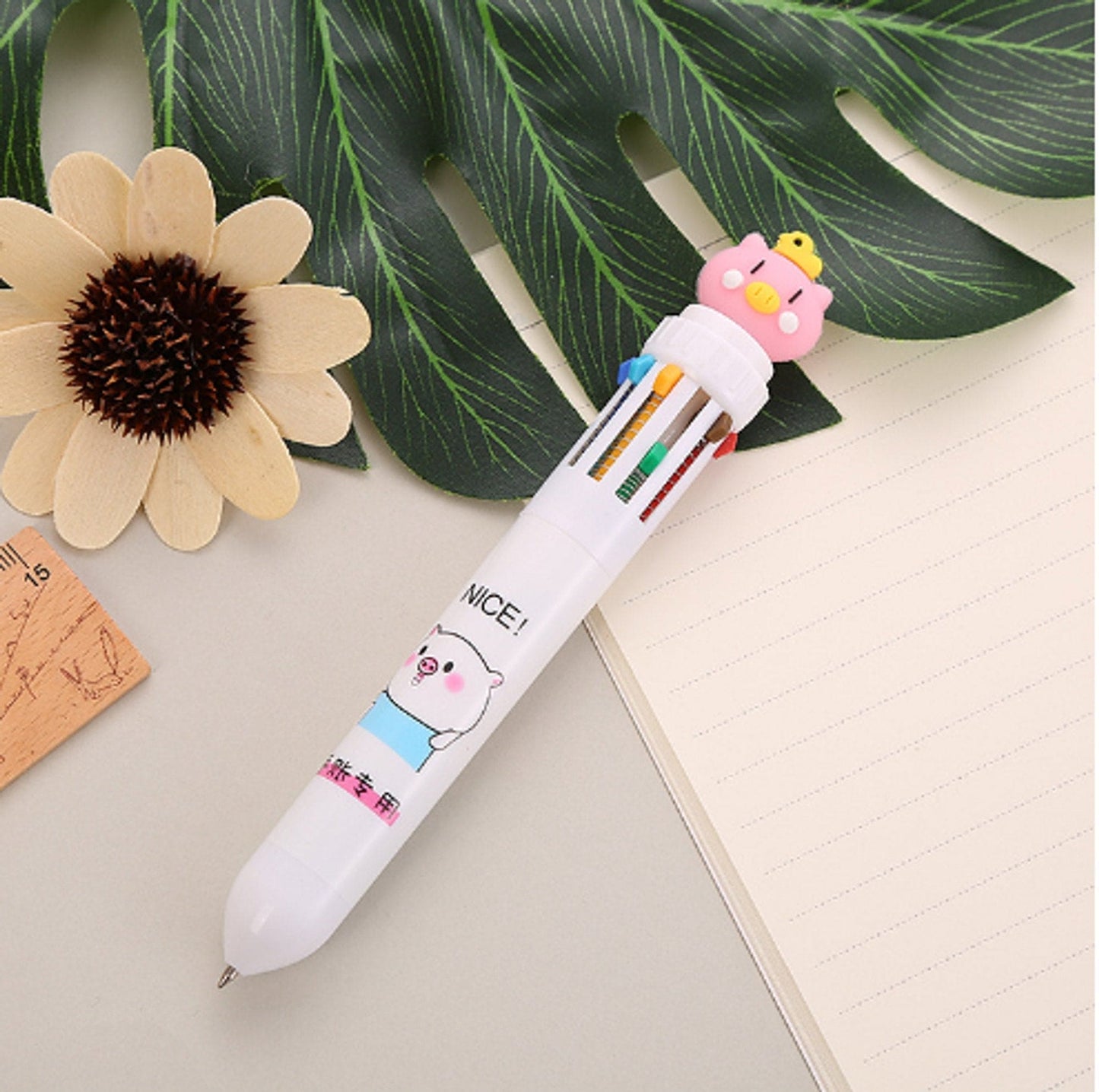 Ballpoint Kawaii Pen - Bigem's Otaku Boutique1198607_0J6A5MGBallpoint Kawaii PenBigem's Otaku Boutique Bigem's Otaku Boutique1198607_0J6A5MGWhite PigKawaiiPenBallpoint