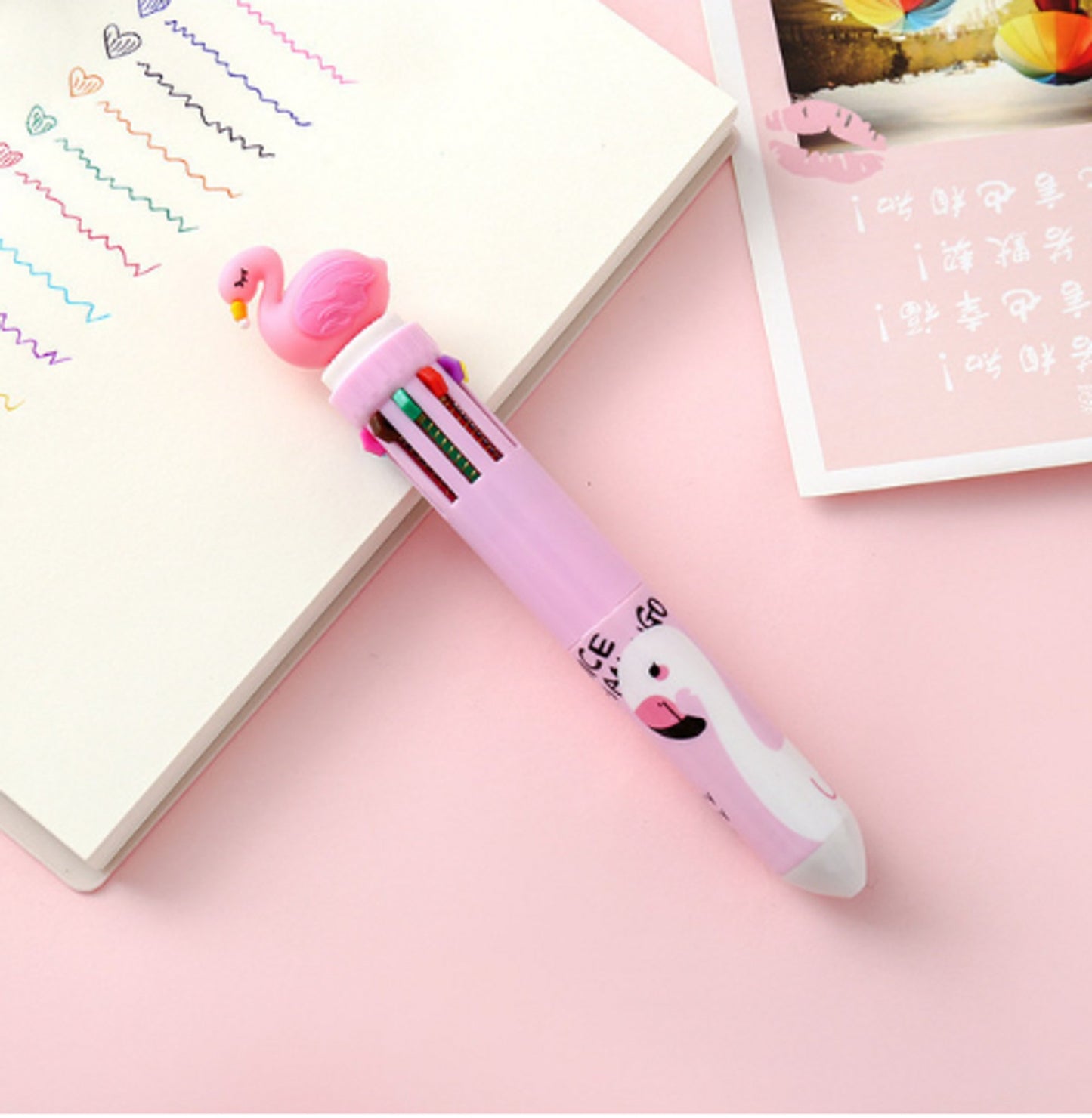 Ballpoint Kawaii Pen - Bigem's Otaku Boutique1198607_8DBXXQ9Ballpoint Kawaii PenBigem's Otaku Boutique Bigem's Otaku Boutique1198607_8DBXXQ9White FlamingoKawaiiPenBallpoint