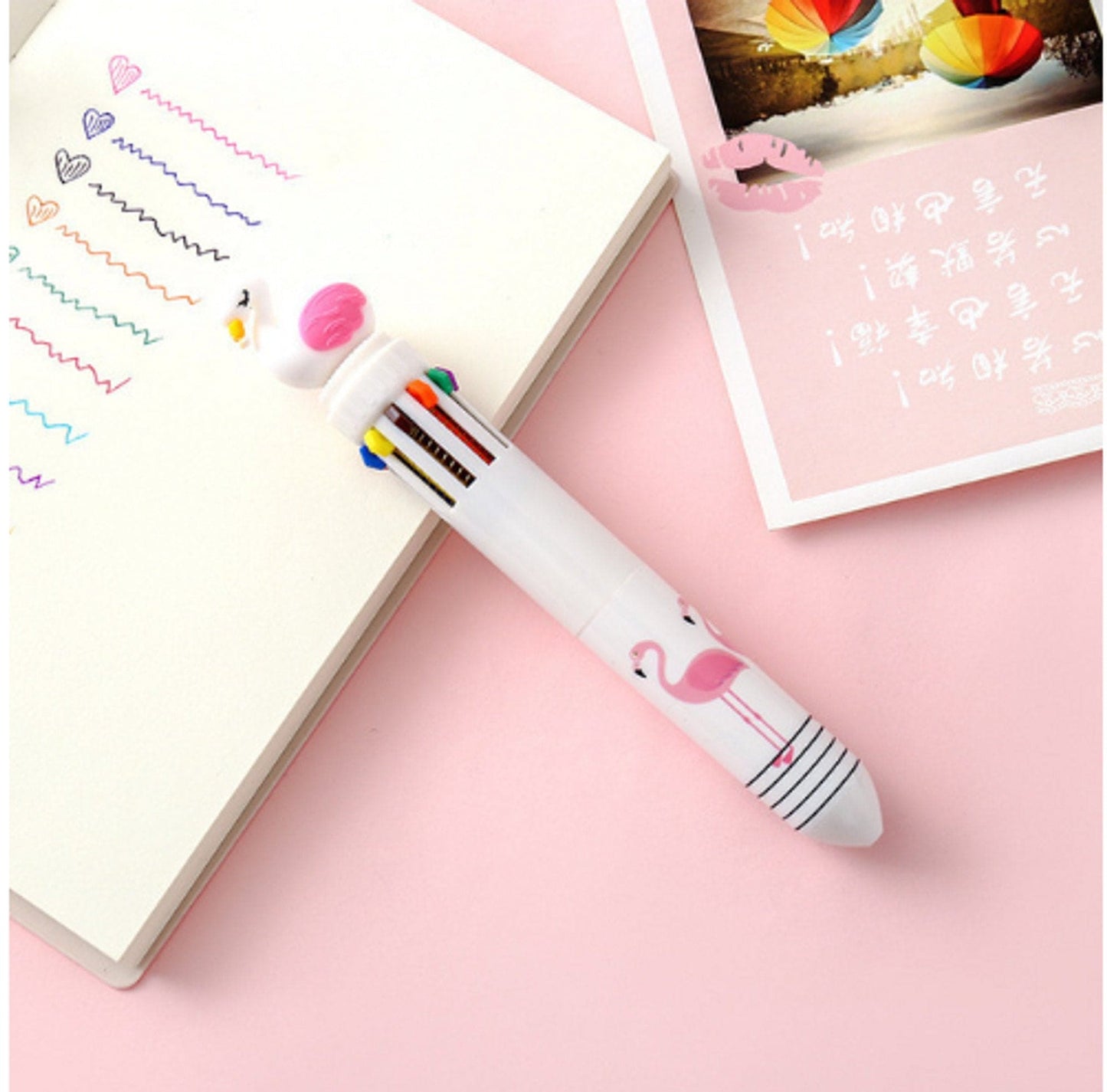 Ballpoint Kawaii Pen - Bigem's Otaku Boutique1198607_SFNVNBJBallpoint Kawaii PenBigem's Otaku Boutique Bigem's Otaku Boutique1198607_SFNVNBJPink FlamingoKawaiiPenBallpoint