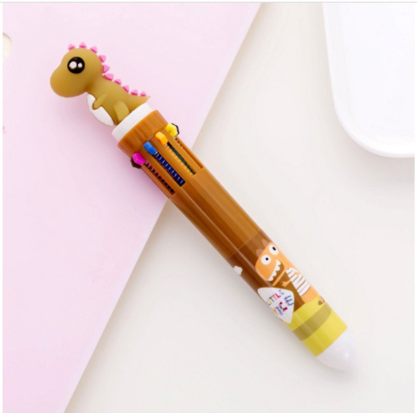 Ballpoint Kawaii Pen - Bigem's Otaku Boutique1198607_SJSEVFCBallpoint Kawaii PenBigem's Otaku Boutique Bigem's Otaku Boutique1198607_SJSEVFCBrown DinosaurKawaiiPenBallpoint