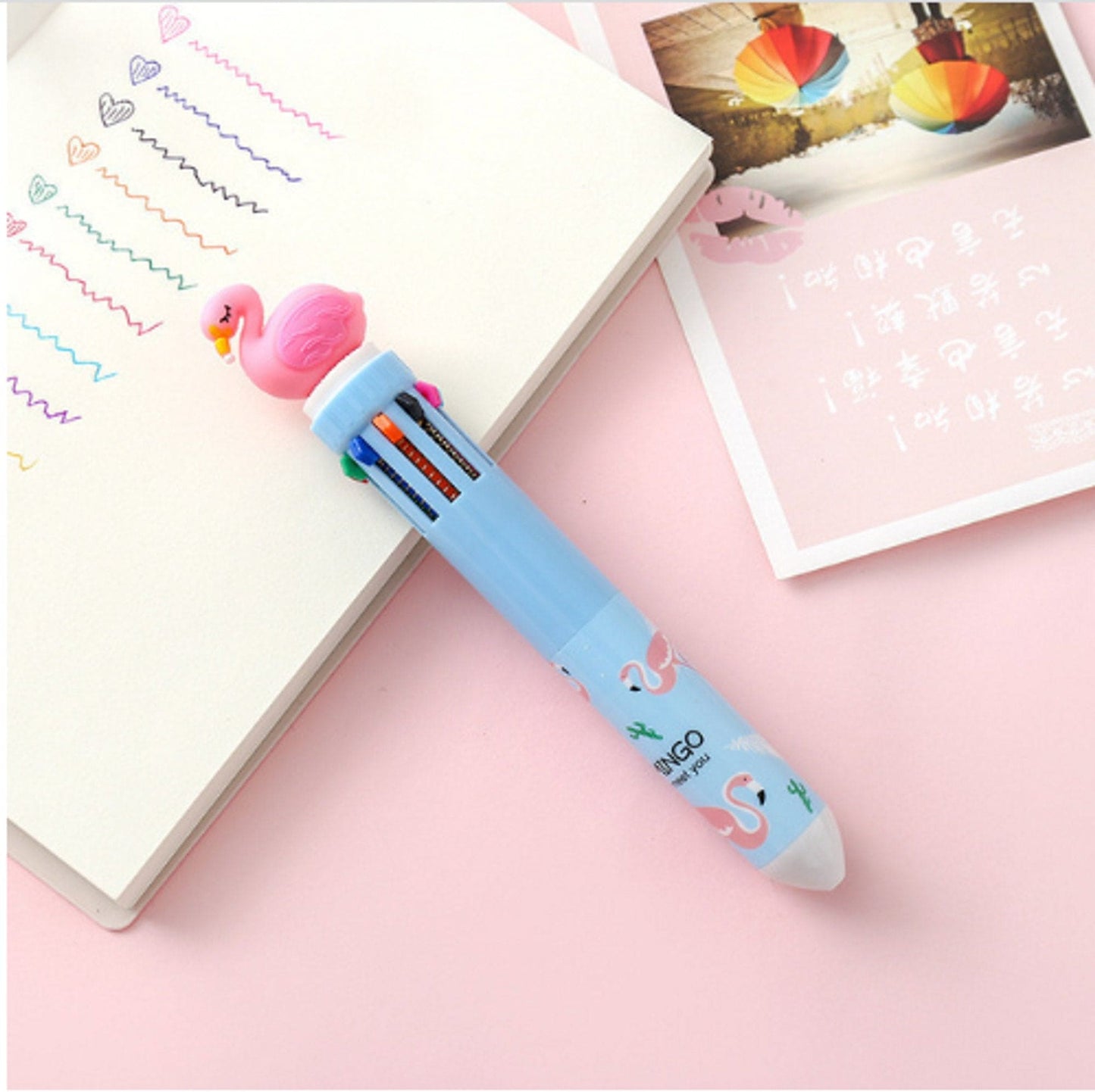 Ballpoint Kawaii Pen - Bigem's Otaku Boutique1198607_YSBXKS2Ballpoint Kawaii PenBigem's Otaku Boutique Bigem's Otaku Boutique1198607_YSBXKS2Blue FlamingoKawaiiPenBallpoint