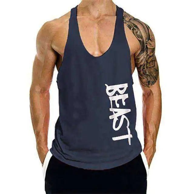 Beast Print Fitness Muscle Shirt - Bigem's Otaku Boutique21313480-navy-blue-lBeast Print Fitness Muscle ShirtBigem's Otaku Boutique Bigem's Otaku BoutiqueBeast Print Fitness Muscle Shirt21313480-navy-blue-lNavy BlueLShirtAesthetic