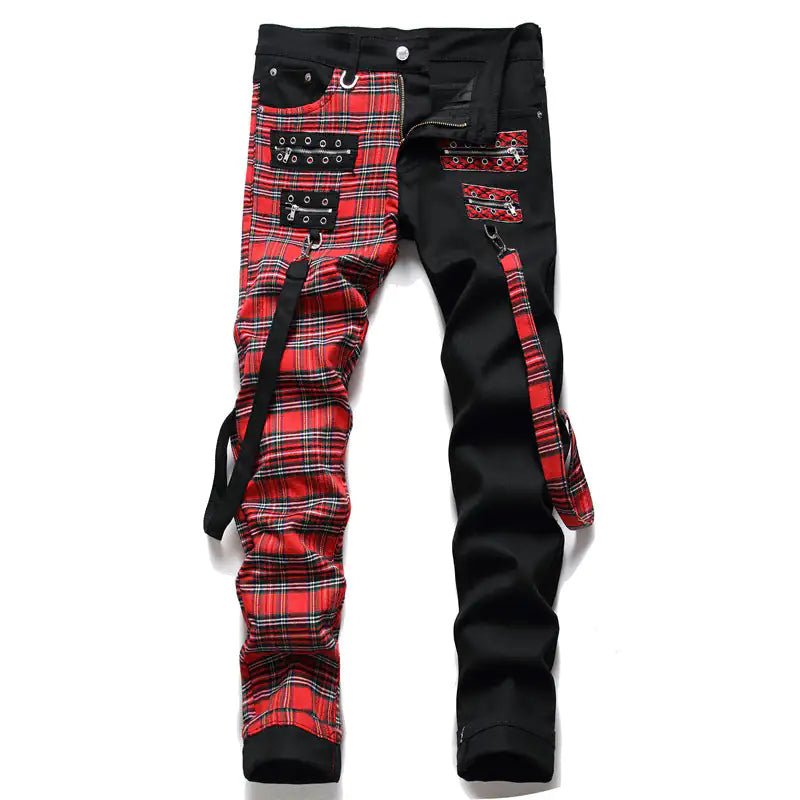 Black Panel Colorblock Jeans - Bigem's Otaku BoutiqueCJNZ153500301AZBlack Panel Colorblock JeansBigem's Otaku Boutique Bigem's Otaku BoutiqueBlack Panel Colorblock JeansCJNZ153500301AZBlack Red29ColorblockJeansBlack