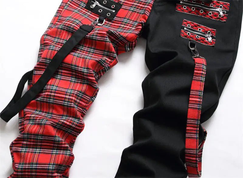 Black Panel Colorblock Jeans - Bigem's Otaku BoutiqueCJNZ153500301AZBlack Panel Colorblock JeansBigem's Otaku Boutique Bigem's Otaku BoutiqueBlack Panel Colorblock JeansCJNZ153500301AZBlack Red29ColorblockJeansBlack