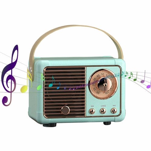 Bluetooth Compact Retro Speakers with Radio - Bigem's Otaku BoutiqueAudio & VideoONTU1987D3A-BLUBluetooth Compact Retro Speakers with RadioAudio & VideoYellow PandoraBigem's Otaku BoutiqueONTU1987D3A-BLUBluebluetooth speakergiftbluetooth