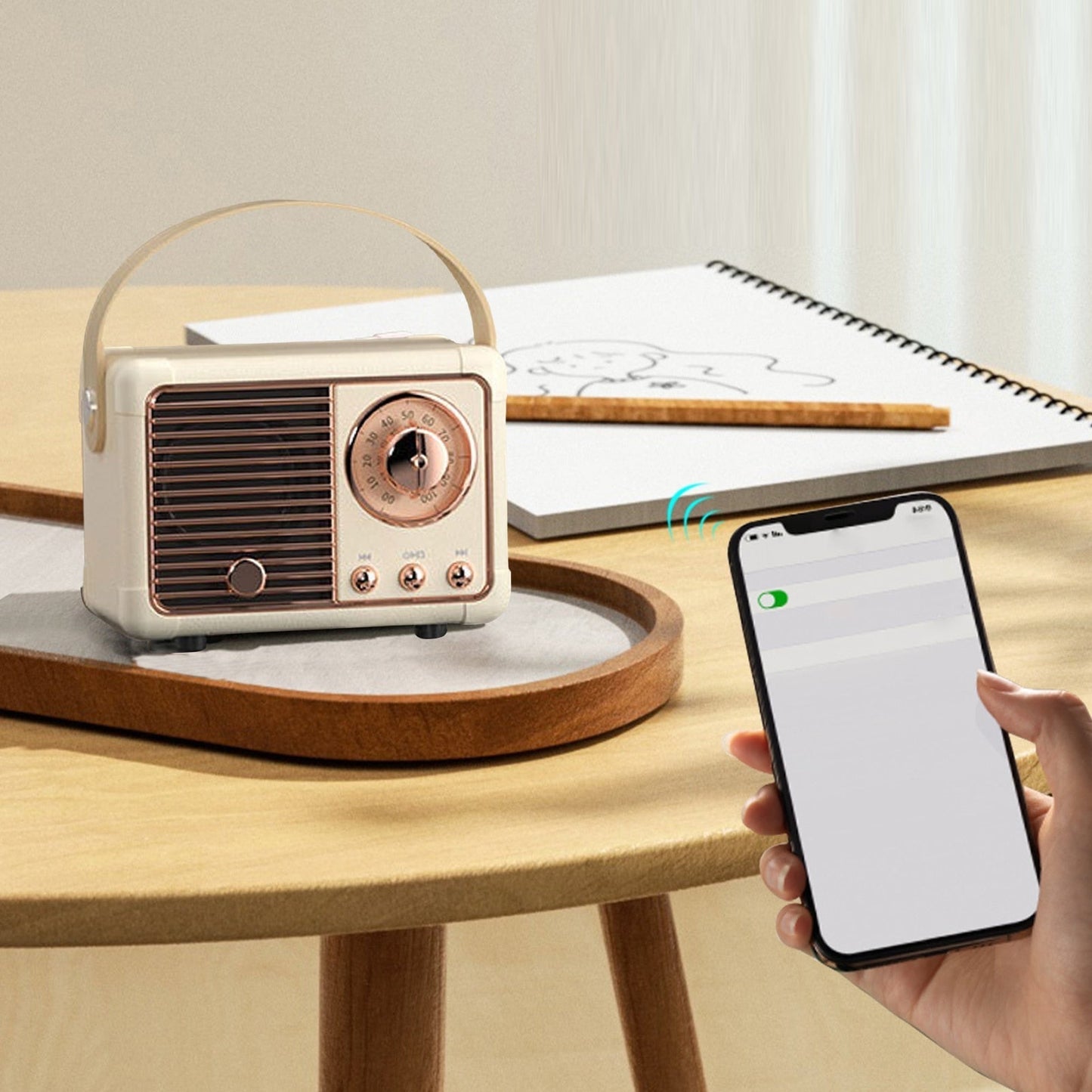 Bluetooth Compact Retro Speakers with Radio - Bigem's Otaku BoutiqueAudio & VideoONTU1987D3A-PNKBluetooth Compact Retro Speakers with RadioAudio & VideoYellow PandoraBigem's Otaku BoutiqueONTU1987D3A-PNKPinkbluetooth speakergiftbluetooth
