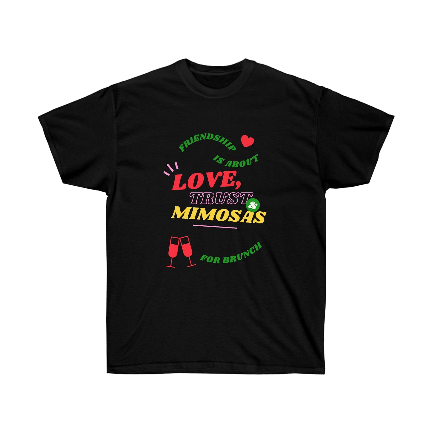 Brunch T-shirt/ Mimosa T-shirt/ Friendship Tee/ Unisex Ultra Cotton Tee - Bigem's Otaku BoutiqueT-Shirt72124889244191129698Brunch T-shirt/ Mimosa T-shirt/ Friendship Tee/ Unisex Ultra Cotton TeeT-ShirtPrintifyBigem's Otaku Boutique72124889244191129698BlackSDTGMen's ClothingCrew neck