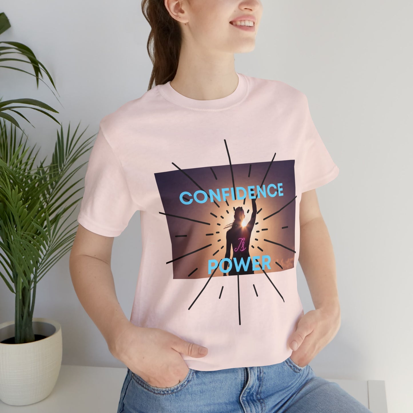 Confidence is power - Unisex Jersey Short Sleeve Tee - Bigem's Otaku BoutiqueT-Shirt24976349300610683534Confidence is power - Unisex Jersey Short Sleeve TeeT-ShirtPrintifyBigem's Otaku Boutique24976349300610683534WhiteXSCrew neckDTGCotton