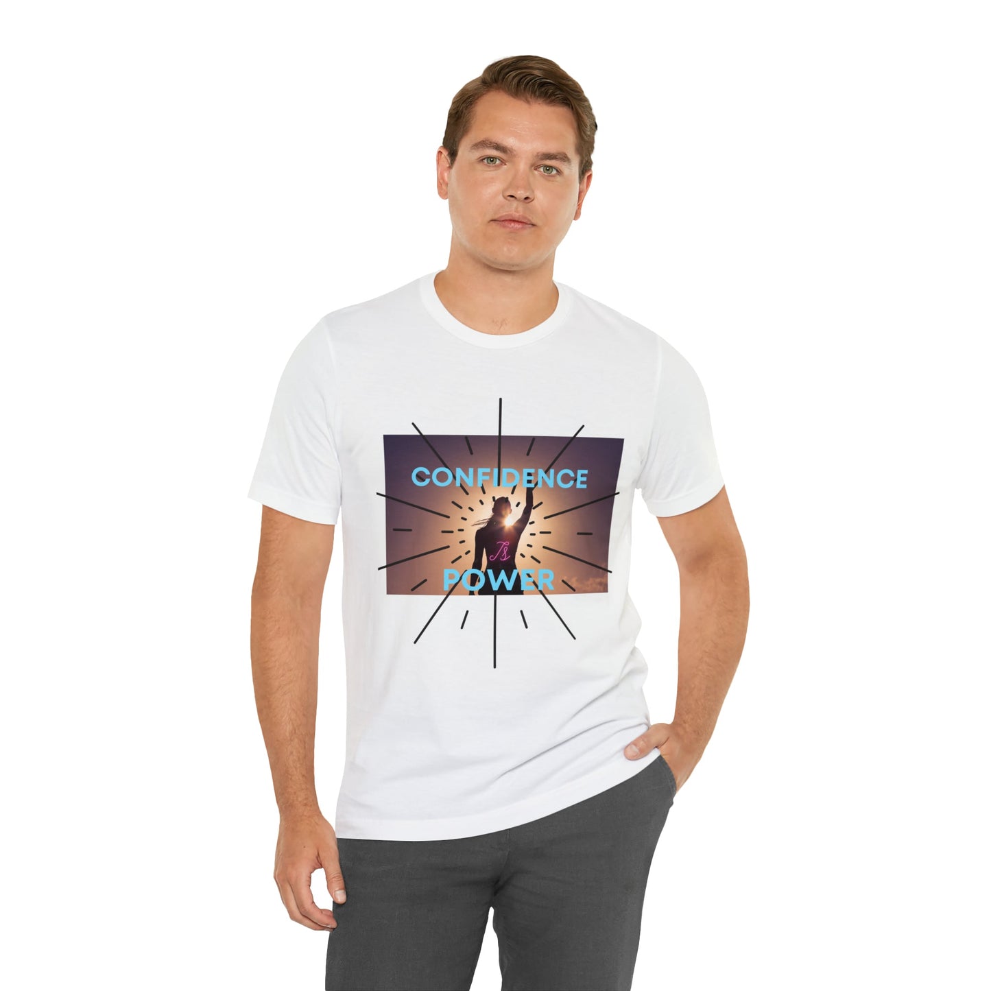 Confidence is power - Unisex Jersey Short Sleeve Tee - Bigem's Otaku BoutiqueT-Shirt24976349300610683534Confidence is power - Unisex Jersey Short Sleeve TeeT-ShirtPrintifyBigem's Otaku Boutique24976349300610683534WhiteXSCrew neckDTGCotton