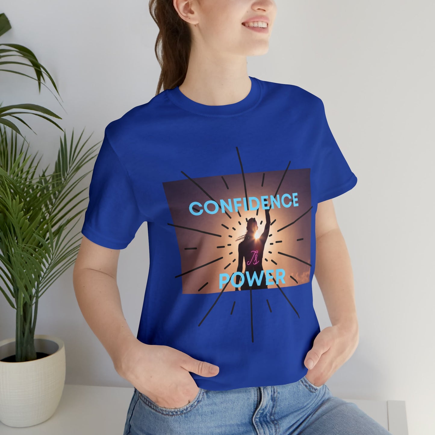 Confidence is power - Unisex Jersey Short Sleeve Tee - Bigem's Otaku BoutiqueT-Shirt24976349300610683534Confidence is power - Unisex Jersey Short Sleeve TeeT-ShirtPrintifyBigem's Otaku Boutique24976349300610683534WhiteXSCrew neckDTGCotton
