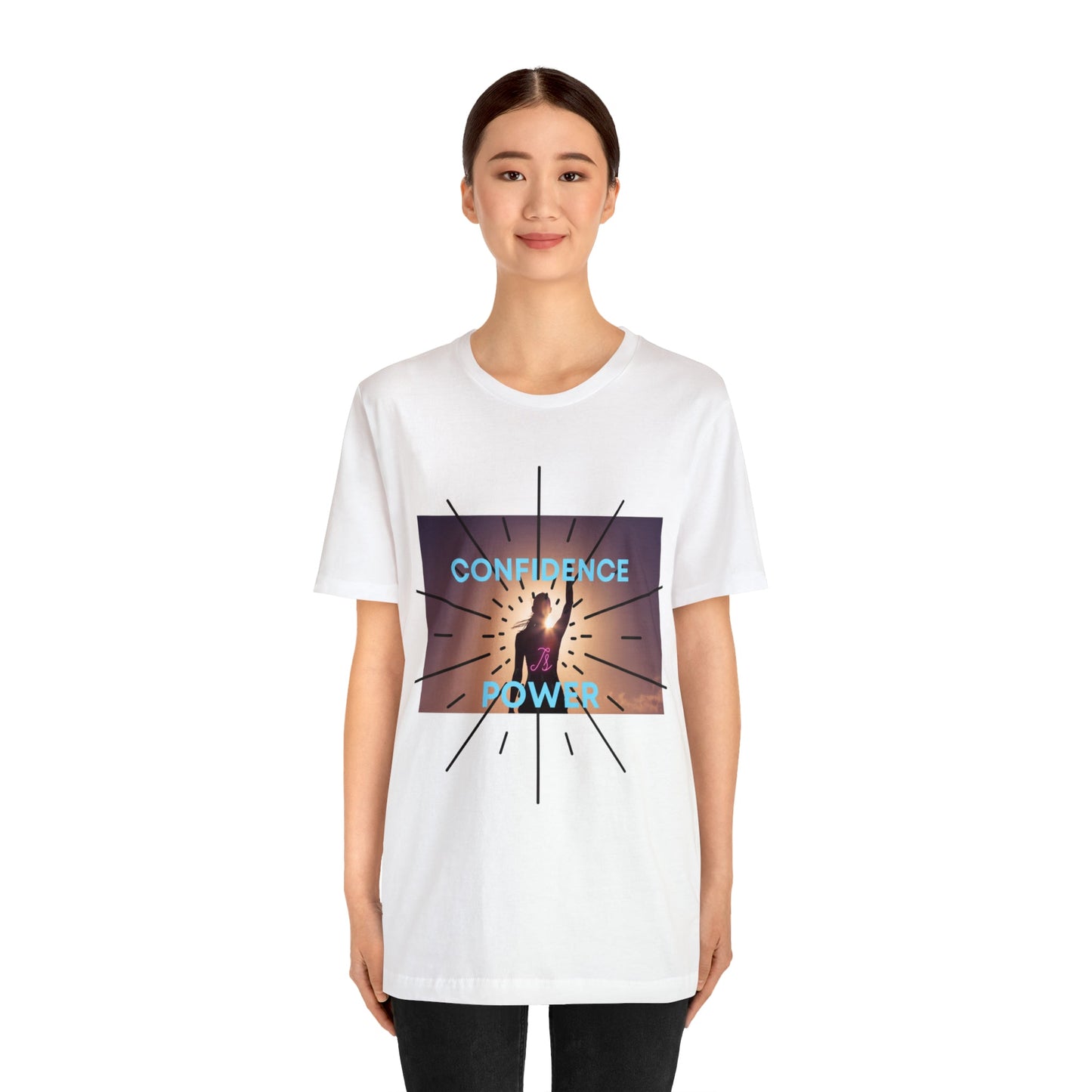 Confidence is power - Unisex Jersey Short Sleeve Tee - Bigem's Otaku BoutiqueT-Shirt24976349300610683534Confidence is power - Unisex Jersey Short Sleeve TeeT-ShirtPrintifyBigem's Otaku Boutique24976349300610683534WhiteXSCrew neckDTGCotton