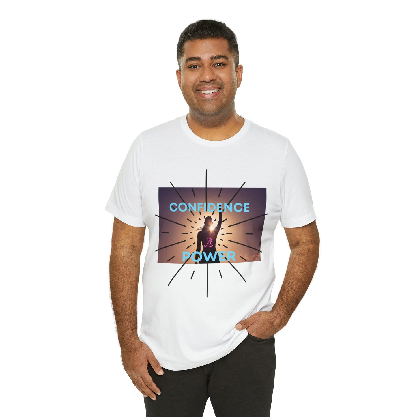 Confidence is power - Unisex Jersey Short Sleeve Tee - Bigem's Otaku BoutiqueT-Shirt24976349300610683534Confidence is power - Unisex Jersey Short Sleeve TeeT-ShirtPrintifyBigem's Otaku Boutique24976349300610683534WhiteXSCrew neckDTGCotton