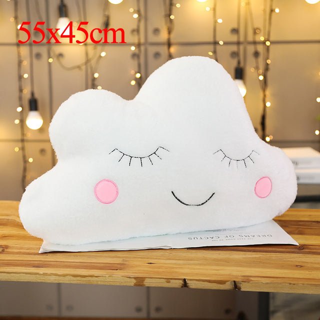 Cute Night Time Sleeping Plush Pillows - Bigem's Otaku Boutiqueplushies681561_SUTNOCOCute Night Time Sleeping Plush PillowsplushiesBigem's Otaku Boutique Bigem's Otaku Boutique681561_SUTNOCOWhite Cloud