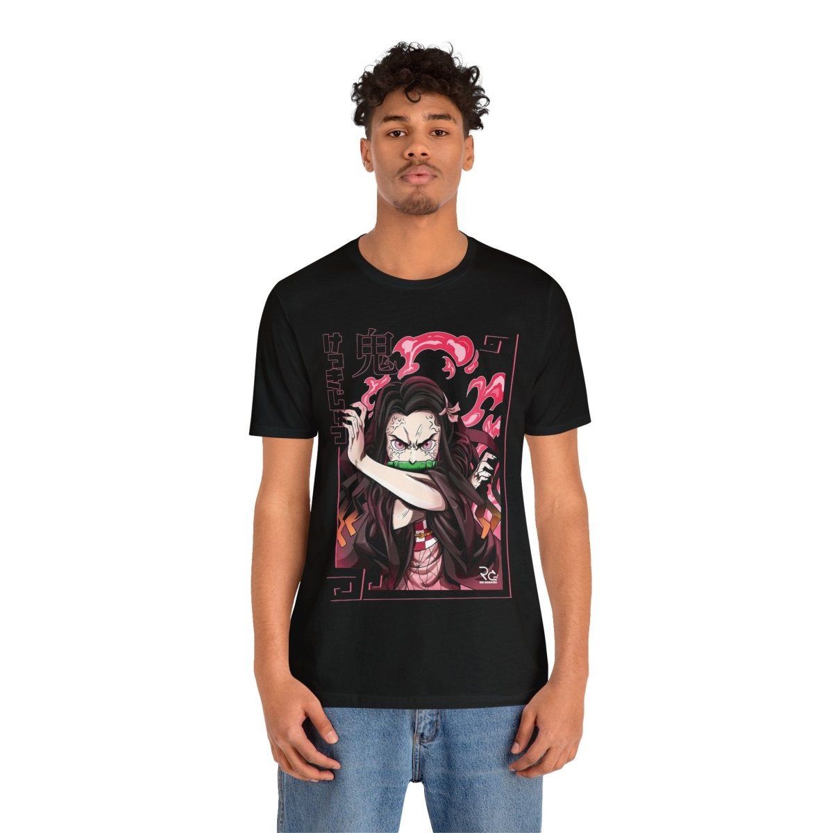 Demon Slayer Nezuko Unisex Otaku Short Sleeve Tee - Bigem's Otaku BoutiqueT-Shirt17331193619101168469Demon Slayer Nezuko Unisex Otaku Short Sleeve TeeT-ShirtPrintifyBigem's Otaku BoutiqueDemon Slayer Nezuko Unisex Otaku Short Sleeve Tee17331193619101168469Charity PinkSCrew neckDTGCotton