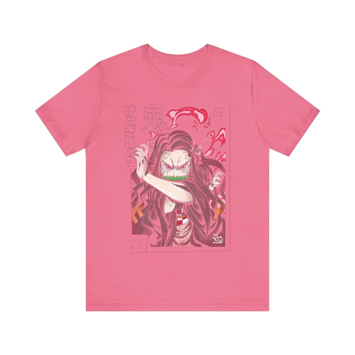 Demon Slayer Nezuko Unisex Otaku Short Sleeve Tee - Bigem's Otaku BoutiqueT-Shirt17331193619101168469Demon Slayer Nezuko Unisex Otaku Short Sleeve TeeT-ShirtPrintifyBigem's Otaku BoutiqueDemon Slayer Nezuko Unisex Otaku Short Sleeve Tee17331193619101168469Charity PinkSCrew neckDTGCotton