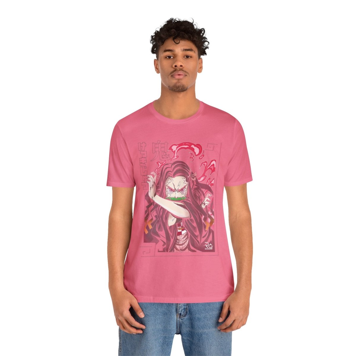 Demon Slayer Nezuko Unisex Otaku Short Sleeve Tee - Bigem's Otaku BoutiqueT-Shirt17331193619101168469Demon Slayer Nezuko Unisex Otaku Short Sleeve TeeT-ShirtPrintifyBigem's Otaku BoutiqueDemon Slayer Nezuko Unisex Otaku Short Sleeve Tee17331193619101168469Charity PinkSCrew neckDTGCotton