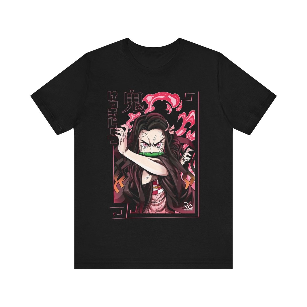 Demon Slayer Nezuko Unisex Otaku Short Sleeve Tee - Bigem's Otaku BoutiqueT-Shirt31397204749128606743Demon Slayer Nezuko Unisex Otaku Short Sleeve TeeT-ShirtPrintifyBigem's Otaku BoutiqueDemon Slayer Nezuko Unisex Otaku Short Sleeve Tee31397204749128606743BlackSCrew neckDTGCotton