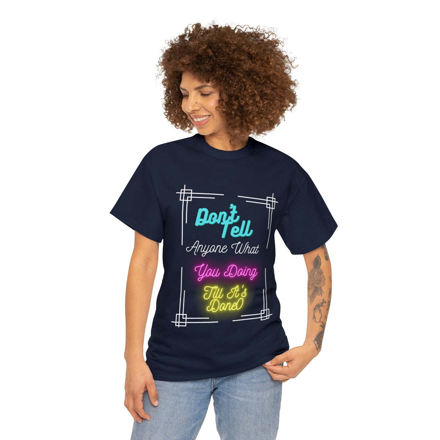 Don't Tell Unisex Heavy Cotton Tee - Bigem's Otaku BoutiqueT-Shirt60667609247256200157Don't Tell Unisex Heavy Cotton TeeT-ShirtPrintifyBigem's Otaku Boutique60667609247256200157NavySDTGMen's ClothingCrew neck
