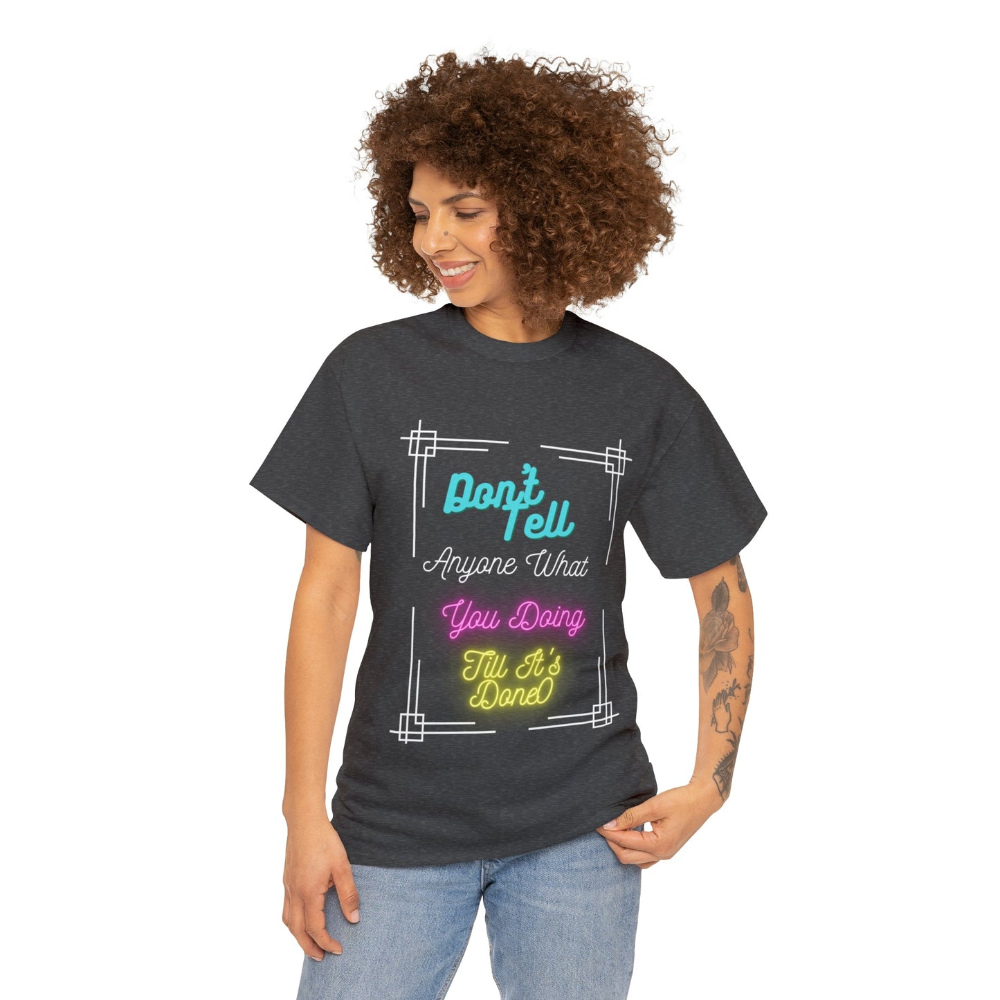 Don't Tell Unisex Heavy Cotton Tee - Bigem's Otaku BoutiqueT-Shirt60667609247256200157Don't Tell Unisex Heavy Cotton TeeT-ShirtPrintifyBigem's Otaku Boutique60667609247256200157NavySDTGMen's ClothingCrew neck