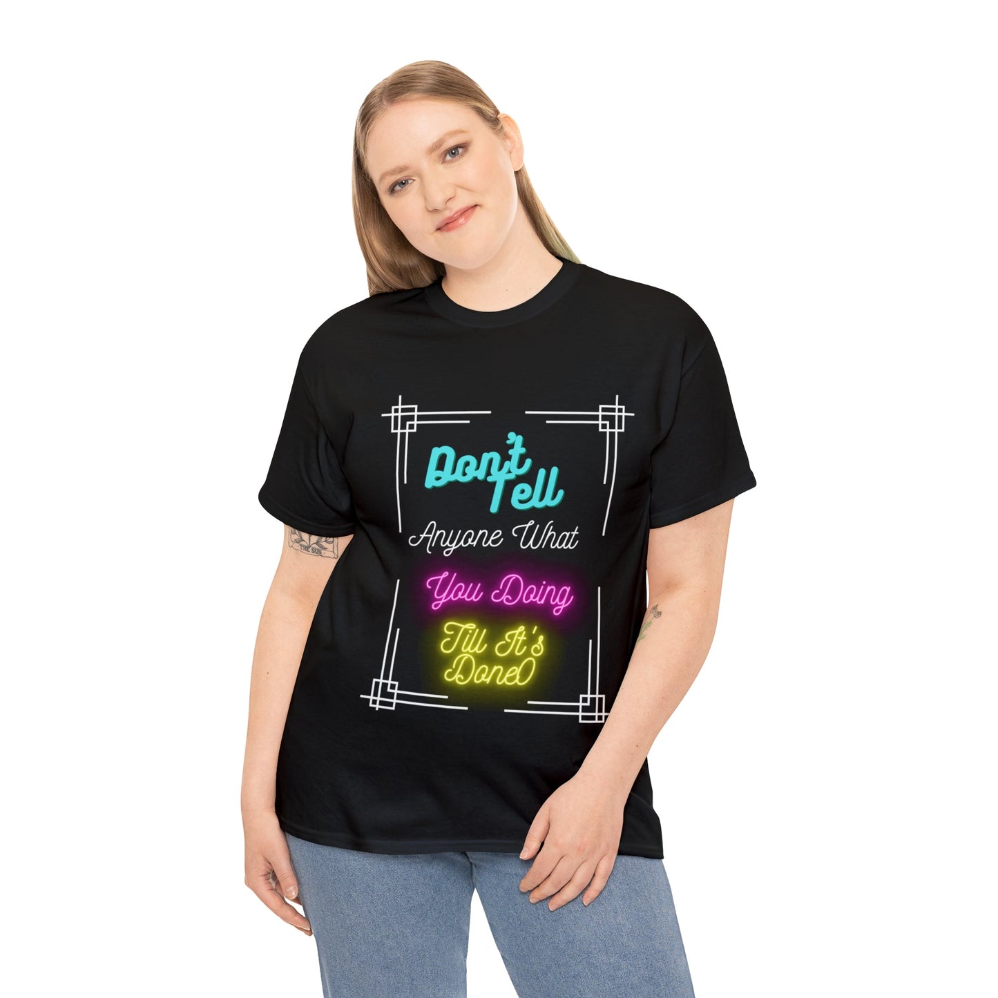 Don't Tell Unisex Heavy Cotton Tee - Bigem's Otaku BoutiqueT-Shirt60667609247256200157Don't Tell Unisex Heavy Cotton TeeT-ShirtPrintifyBigem's Otaku Boutique60667609247256200157NavySDTGMen's ClothingCrew neck