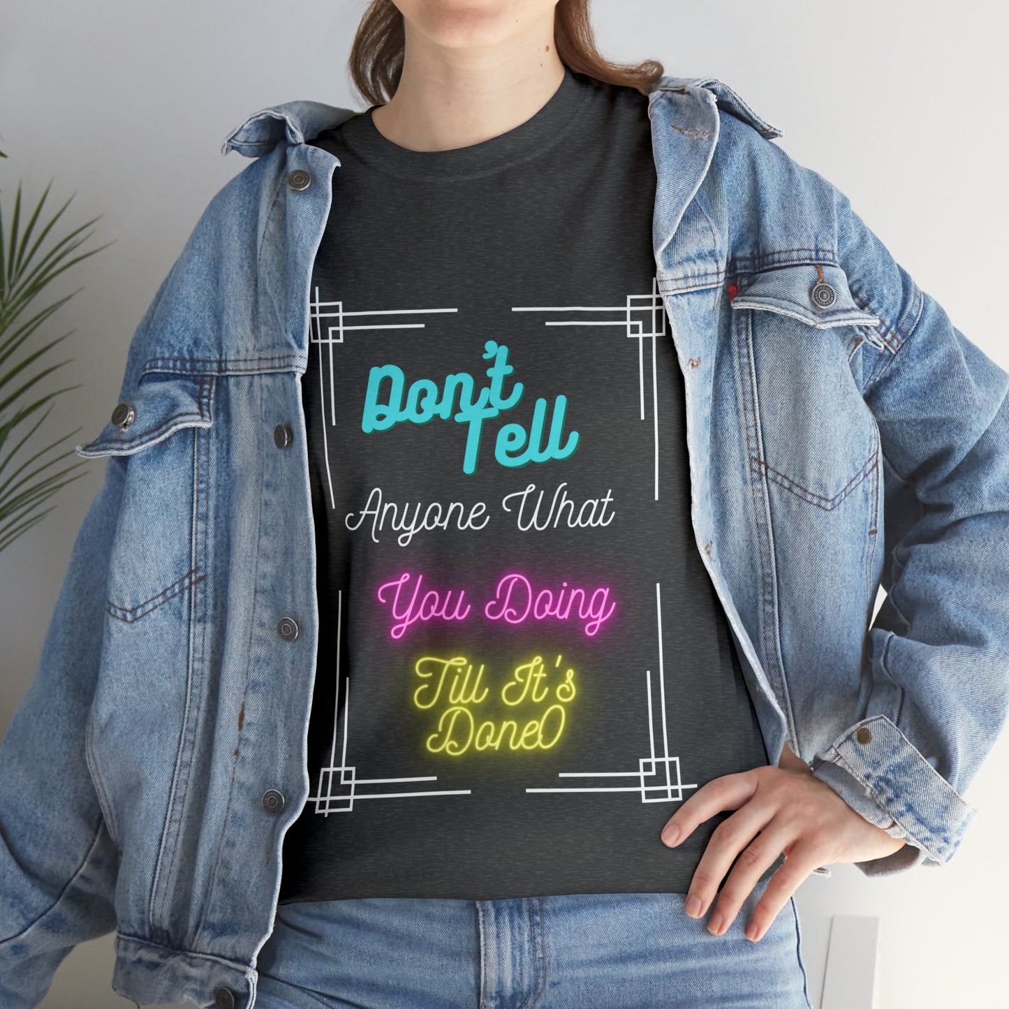 Don't Tell Unisex Heavy Cotton Tee - Bigem's Otaku BoutiqueT-Shirt60667609247256200157Don't Tell Unisex Heavy Cotton TeeT-ShirtPrintifyBigem's Otaku Boutique60667609247256200157NavySDTGMen's ClothingCrew neck