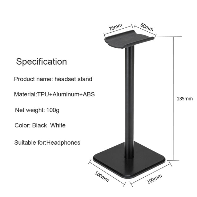 Gaming Headphone Stand - Bigem's Otaku Boutique928647_PQYVXWAGaming Headphone StandBigem's Otaku Boutique Bigem's Otaku Boutique928647_PQYVXWANon-RGB Black StandEarphone AccessoriesHolderBracket