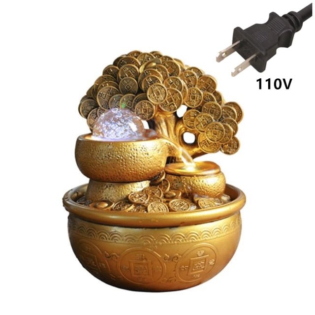 Gold Money Tree Water Fountain - Bigem's Otaku Boutique1133539_HSVROTHGold Money Tree Water FountainBigem's Otaku Boutique Bigem's Otaku Boutique1133539_HSVROTHGold220V European standard converterFeng ShuiOrnamentsDecoration