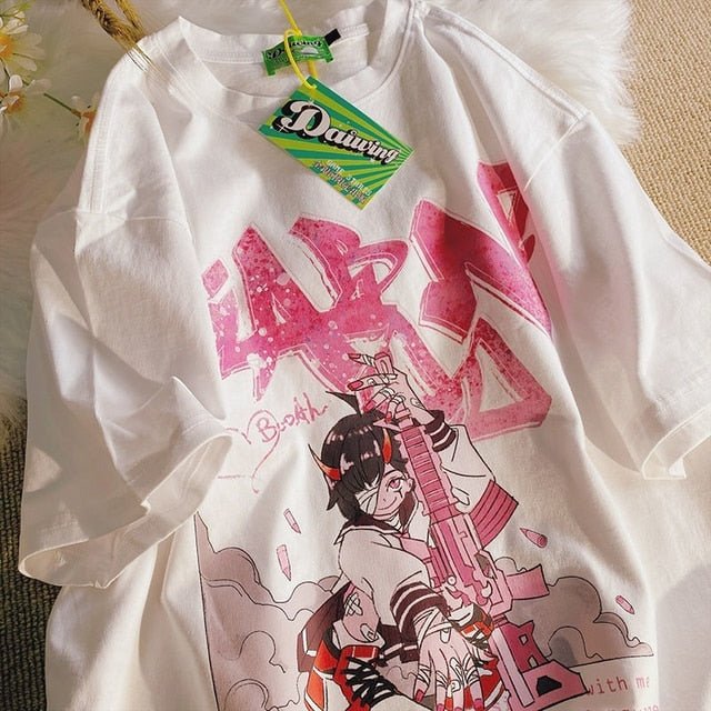 Japan JK Girl Anime Graphic T Shirts - Bigem's Otaku Boutique846092_GMQZOFVJapan JK Girl Anime Graphic T ShirtsBigem's Otaku Boutique Bigem's Otaku Boutique846092_GMQZOFVWhiteST ShirtsWomen's T ShirtsOversized