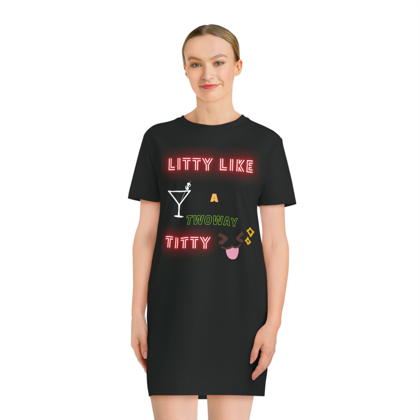 Litty Collection Spinner T-Shirt Dress - Bigem's Otaku BoutiqueT-Shirt91414640660568892864Litty Collection Spinner T-Shirt DressT-ShirtPrintifyBigem's Otaku Boutique91414640660568892864BlackXSDTGEco-friendlyCotton